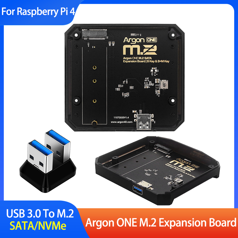 Argon ONE M.2 拡張ボード USB 3.0 -  - Argon One V3 M.2 Nvme Case のレビューと価格