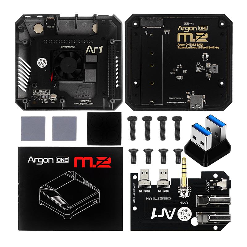 Argon ONE M.2ケース、アルミニウム製、M.2 S - Argon One V3 M.2 Nvme Case のレビューと価格