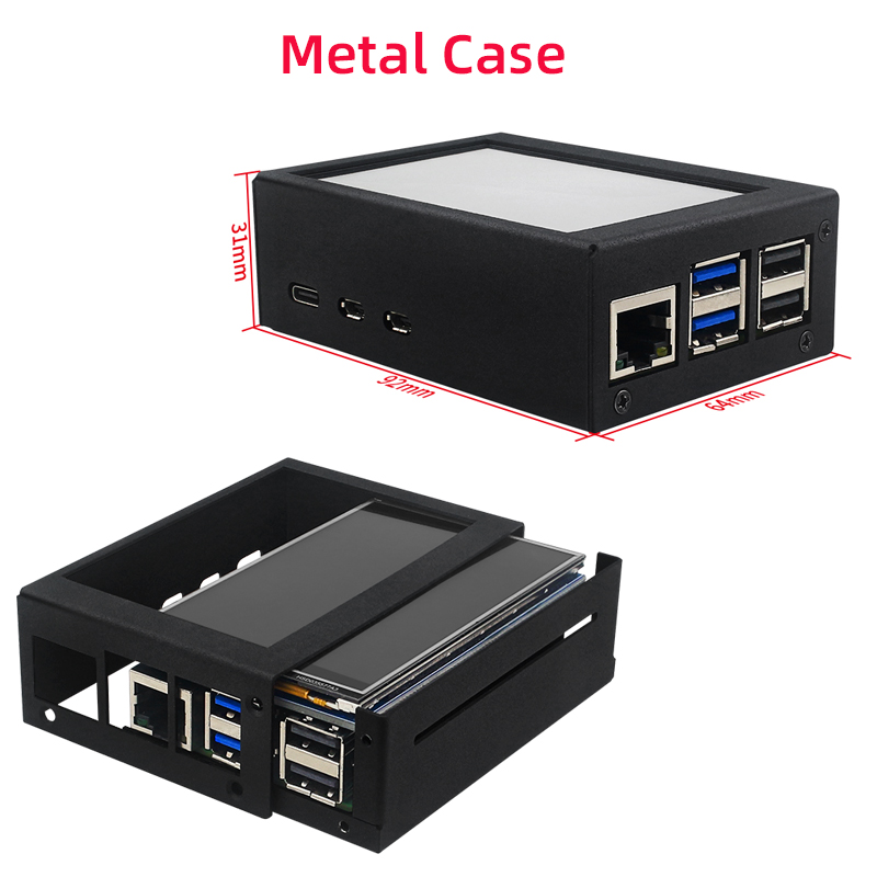 3.5インチタッチスクリーン 50Hz FPS 480*32 - Argon One V3 M.2 Nvme Case のレビューと価格